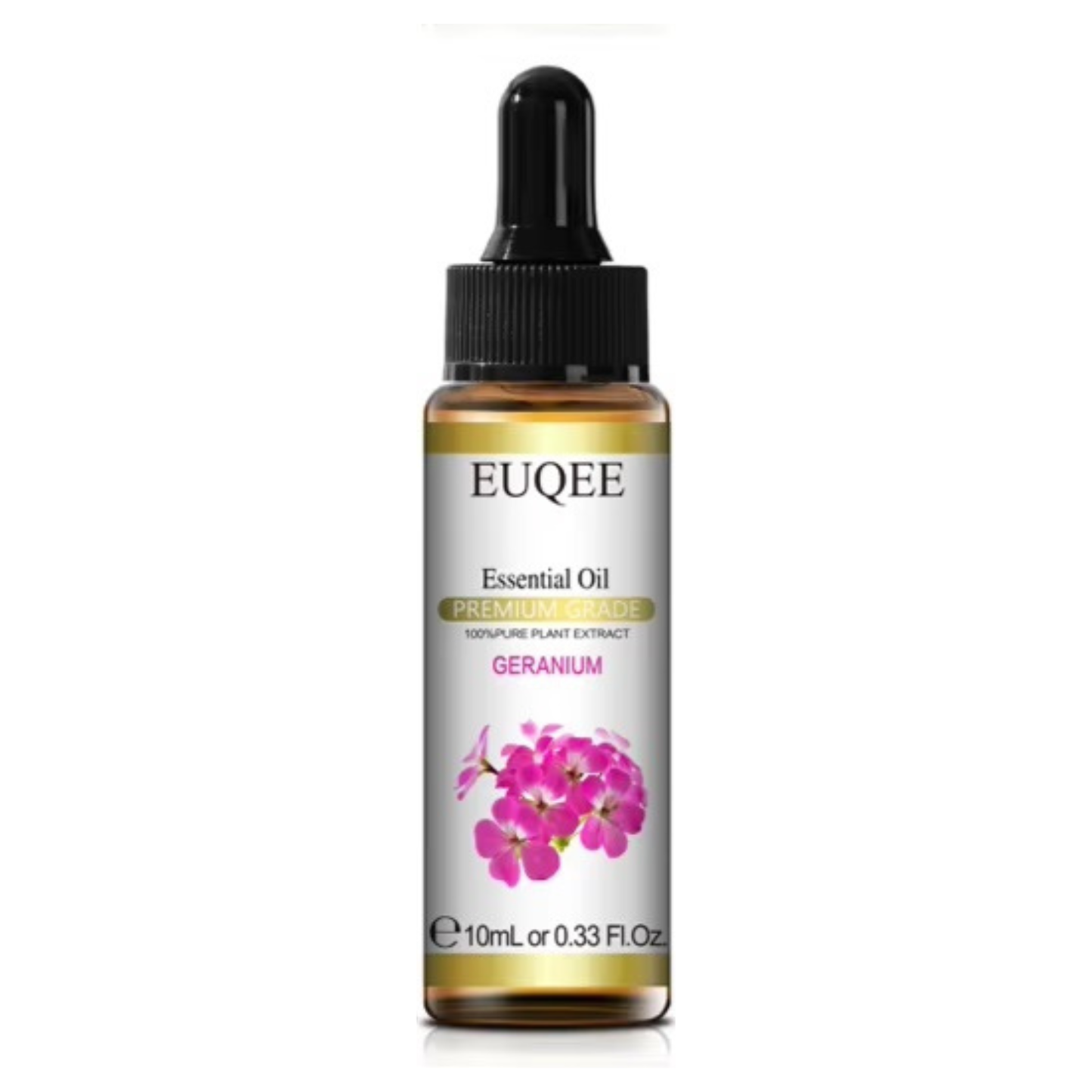 Trish n Bobs oil singles 10ml / Geranium 10ml Pure Natural Essential Oil with Dropper