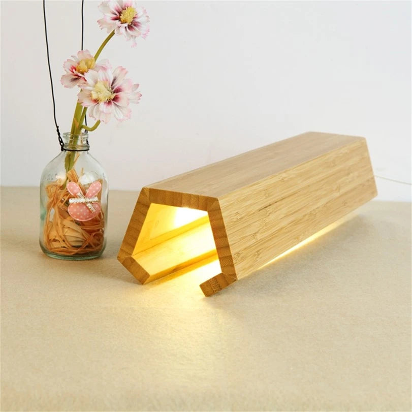 Wood Lamp for Office