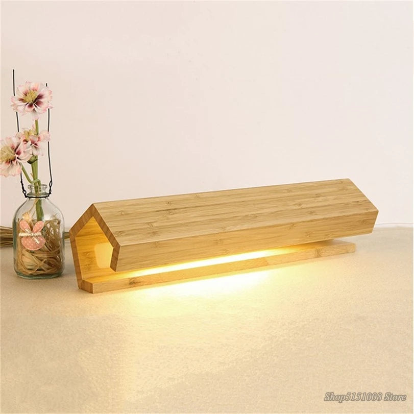 Wood Lamp for Office