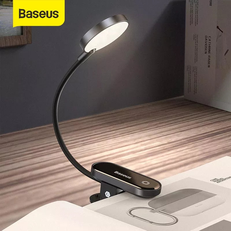 Desk Lamp Clip-On With USB Charging