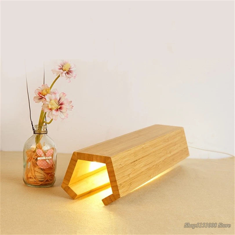 Wood Lamp for Office