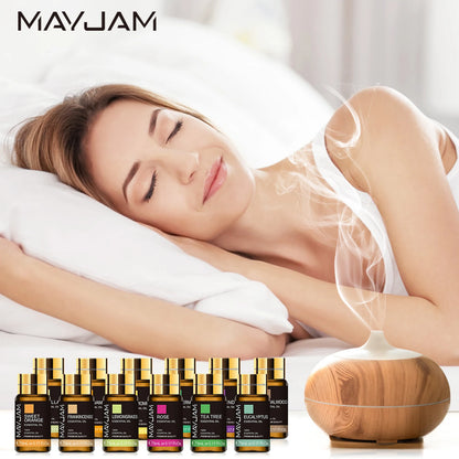 MAYJAM Pure Natural Plant Essential Oils Set for Humidifier Diffuser