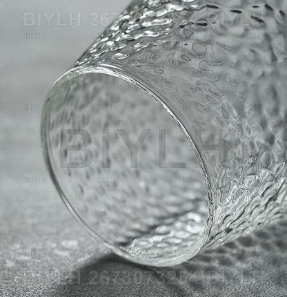 Volcanic Hydroponic Glass Vase – Modern Desktop Planter with Bamboo Base