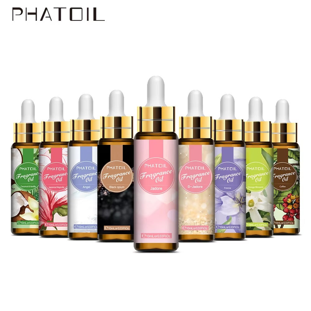 PHATOIL 10ml Singles Essential Fragrance Oil with Dropper