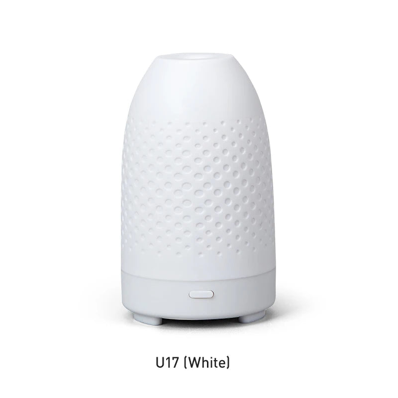 Trish n Bobs diffuser White Circular Serenity Mist Essential Oil Diffuser