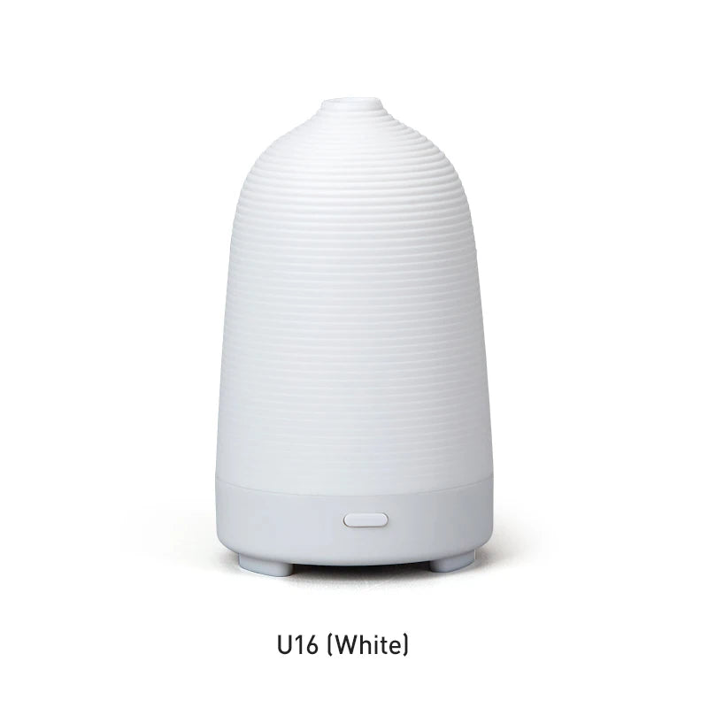 Trish n Bobs diffuser White Ridged Serenity Mist Essential Oil Diffuser