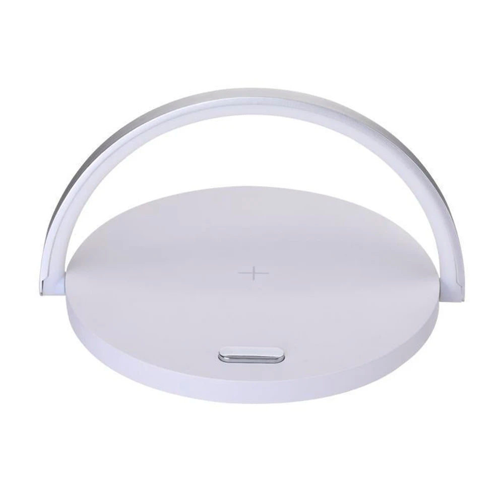 Trish n Bobs office White / Australia Wireless Charger LED Table Lamp