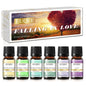 Trish n Bobs oil Falling in Love / 10ml EUQEE 6-Piece Holiday & Nature Essential Oils Set – Festive, Spicy, and Cozy Scents for Diffusers, Soaps, and Candles