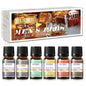 Trish n Bobs oil Men Pubs / 10ml EUQEE 6-Piece Holiday & Nature Essential Oils Set – Festive, Spicy, and Cozy Scents for Diffusers, Soaps, and Candles