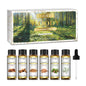 Trish n Bobs oil Woody Essential Oils Set / 6 Bottles EUQEE 6-Piece Woody Essential Oils Set for Diffusers & DIY Soap