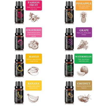 Trish n Bobs oil MAYJAM Essential Oil Gift Set | 8pcs Fruit Extract Fragrance