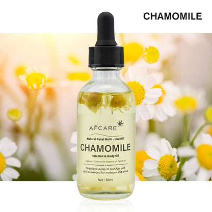 Trish n Bobs oil singles Chamomile / 60ml 60ml Pure Essential Oils with Dropper – Lavender, Eucalyptus, Vanilla & More for Aromatherapy, Massage, and DIY Projects