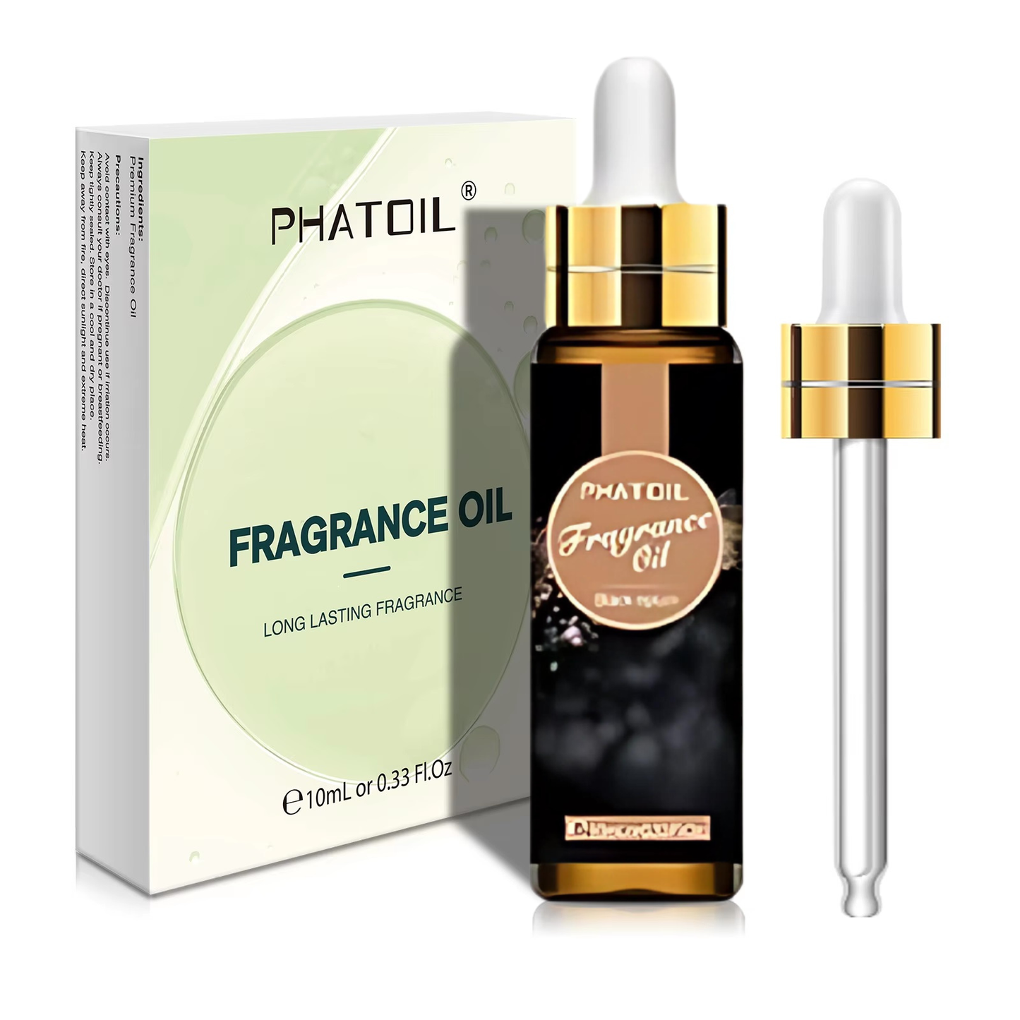 Trish n Bobs oil singles 10ml / Black Orchid PHATOIL 10ml Singles Essential Fragrance Oil with Dropper