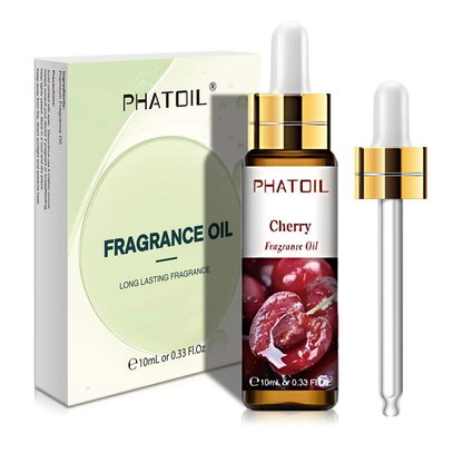 Trish n Bobs oil singles 10ml / Cherry PHATOIL 10ml Singles Essential Fragrance Oil with Dropper