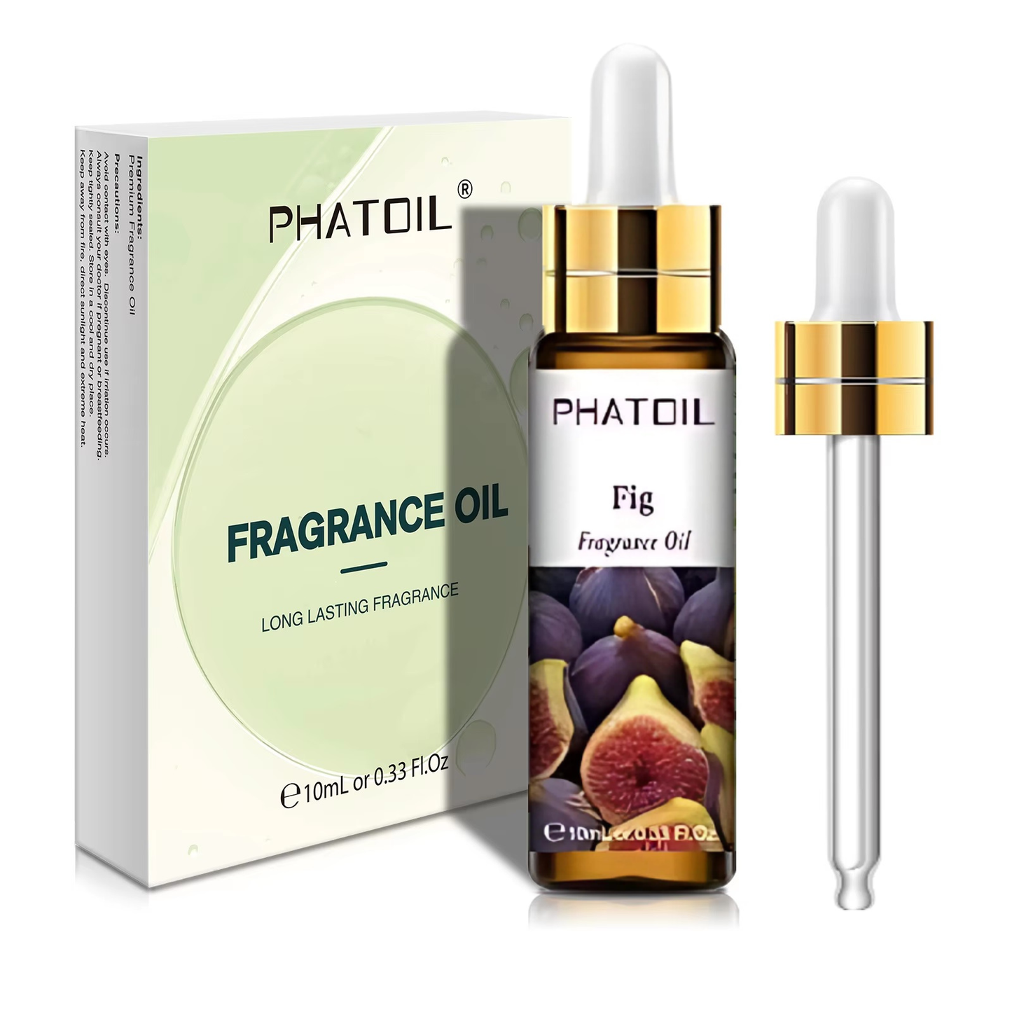 Trish n Bobs oil singles 10ml / Fig PHATOIL 10ml Singles Essential Fragrance Oil with Dropper