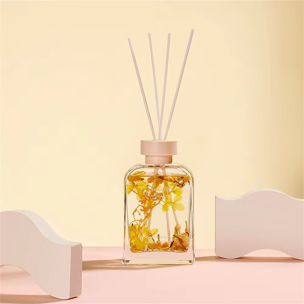 Trish n Bobs reed diffuser Jasmine Tea / 100ml Aroma Oil Reed Diffuser Set – Elegant Fireless Scent Diffuser for Home, Office, and Gifts