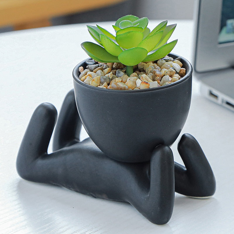 Cute Tree Man Pot