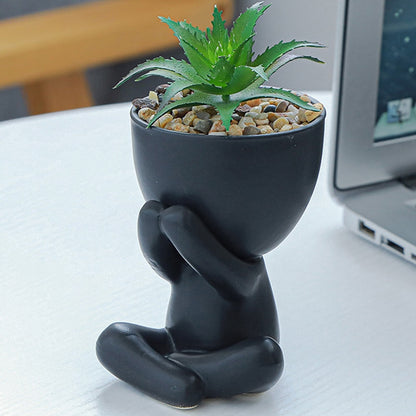 Cute Tree Man Pot