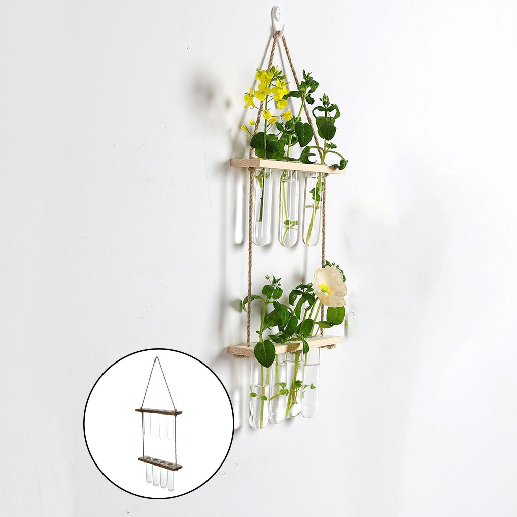 Trish n Bobs Pots & Planters Wall Hanging Flower Terrarium