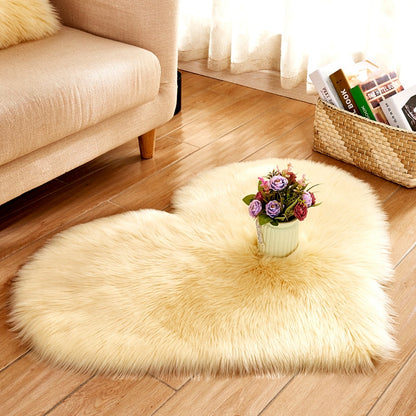 Trish n Bobs Rugs 70X90cm / Lightyellow Shaggy Carpet Mat